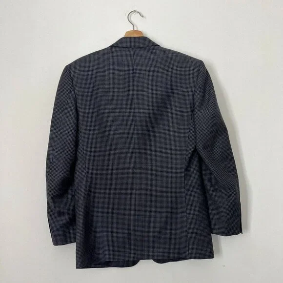 Vintage Houndstooth Barr Blazer